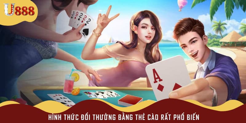 Hình thức đổi thưởng bằng thẻ cào rất phổ biến