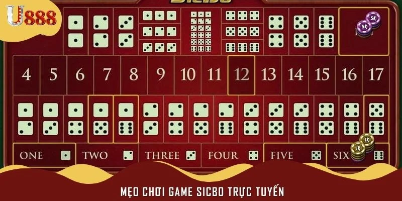 Mẹo chơi game sicbo trực tuyến