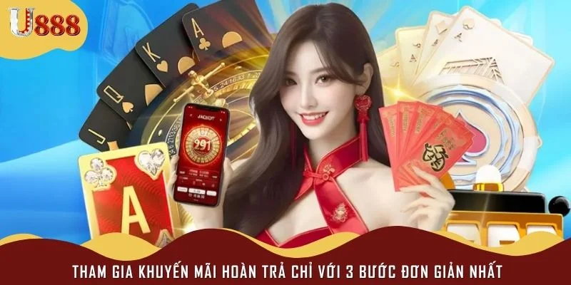 Tham gia khuyến mãi hoàn trả chỉ với 3 bước đơn giản nhất