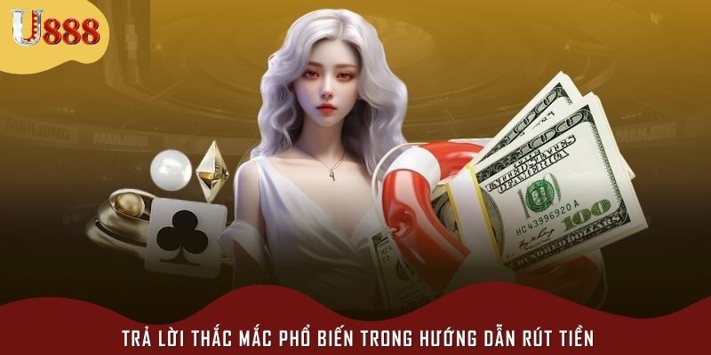 Trả lời thắc mắc phổ biến trong hướng dẫn rút tiền