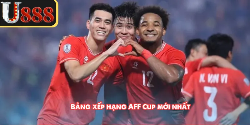 Bảng xếp hạng AFF Cup mới nhất