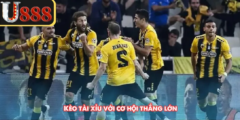 Kèo tài xỉu với cơ hội thắng lớn