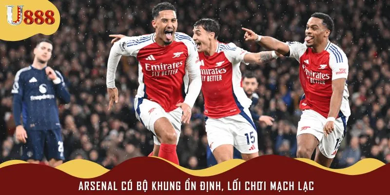 Arsenal giữ bộ khung tấn công mạnh mẽ để tham chiến