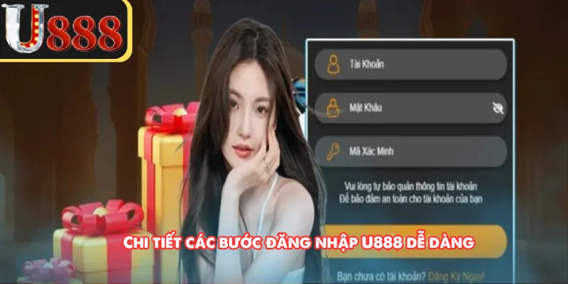 Chi tiết các bước đăng nhập U888 dễ dàng