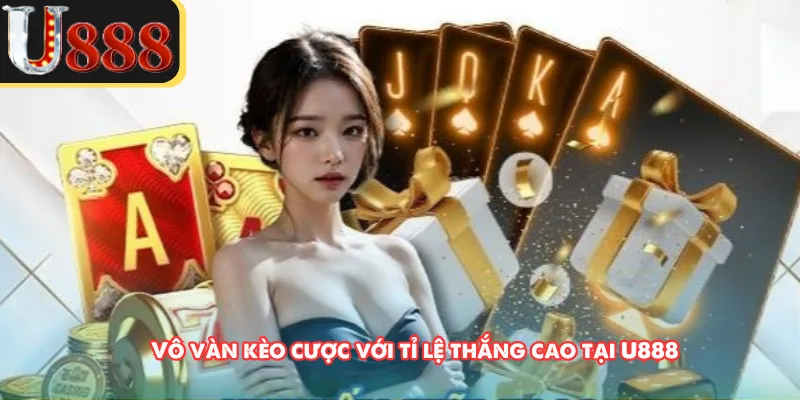 Vô vàn kèo cược với tỉ lệ thắng cao tại U888